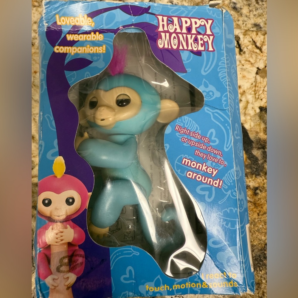 Blue Interactive Toy